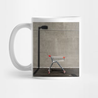 Lonely shopping trolley Mug